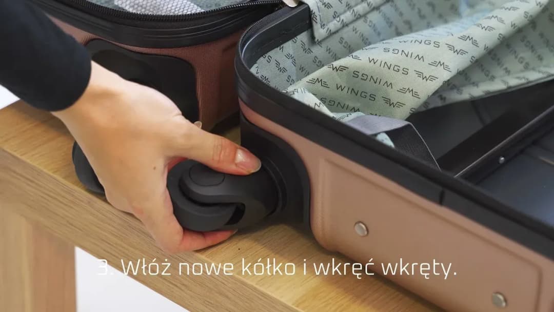 Jak wymienić kółka w walizce - proste kroki, które musisz znać