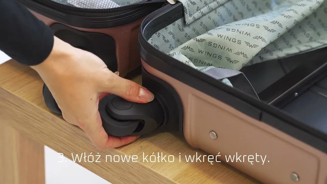Jak wymienić kółka w walizce - proste kroki, które musisz znać Jak wymienić kółka w walizce - proste kroki, które musisz znać